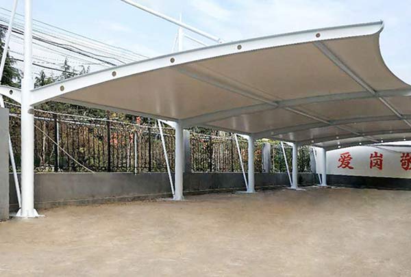 膜結(jié)構(gòu)停車棚常用的排水方法有哪些？