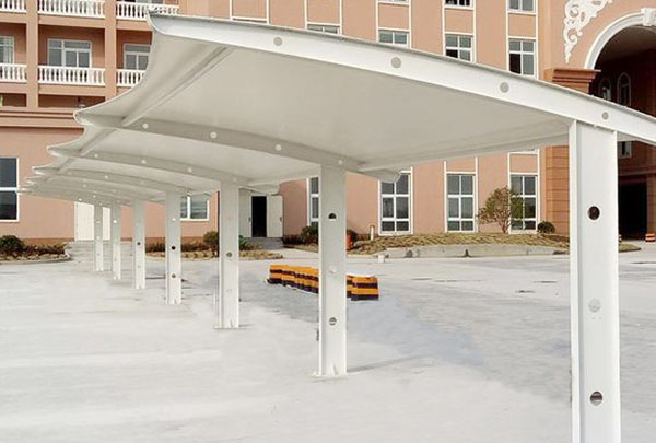 長春膜結(jié)構(gòu)汽車棚一般采用哪幾種材料？