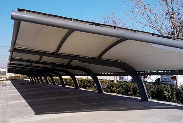 長春膜結(jié)構(gòu)車棚建筑要進(jìn)過方案分析、裁剪復(fù)雜的計(jì)算