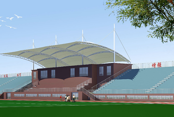 穹頂上的奇跡，長(zhǎng)春膜結(jié)構(gòu)看臺(tái)，極致視覺與舒適體驗(yàn)的完美結(jié)合