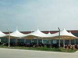 膜結(jié)構(gòu)汽車棚應(yīng)該注意這些事項！
